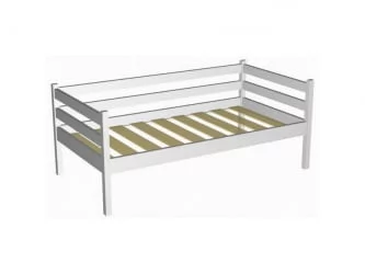 Детская кровать для девочки RooRoom VK-11с Серая