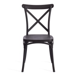 Кухонный стул CROSS (mod. PL24) пластик, 48 х 58 х 89 см, Black (черный) 05