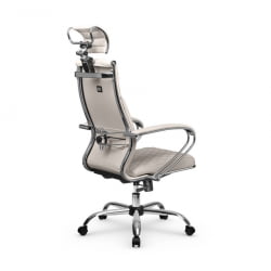 Кресло руководителя Metta L 2c 44C/K116 Infinity Easy Clean (MPES) Комплект 5 Светло-бежевое
