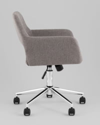 Стул офисный ROSS рогожка темно-серый