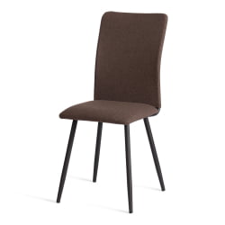 Мягкий стул La Rousse NEW, ткань рогожка, коричневый/черный, 3М7-147, 45x55x93 см