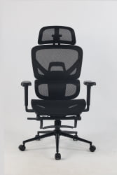 Кресло офисное ТопЧаирс Вертус (Вертус) черная сетка / TopChairs (Vertus)