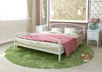 Кровать Каролина Plus 1400х1900 Белая