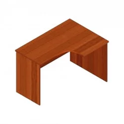 Стол компьютерный угловой Р.РС-12 (правый) Орех Гепланкт