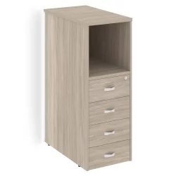 Тумба с подсветкой 4 ящика завершающая, левая ONIX O.R-TV-4.S(L) Дуб Аттик