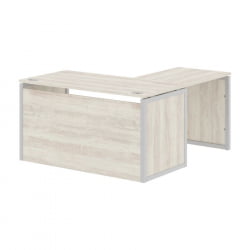 Угловой компьютерный стол XTEN-QP XQPCT 1415H L Сосна Эдмонт Серый