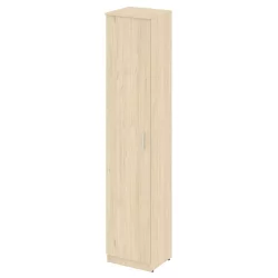 Шкаф высокий узкий левый (1 высокая дверь ЛДСП) NOVA S В.СУ-1.9 L Бук Артизан