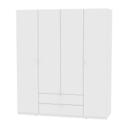 Шкаф распашный Р-198х180х45-2-ТР(Белый) / R-198х180х45-2-TR(Белый)