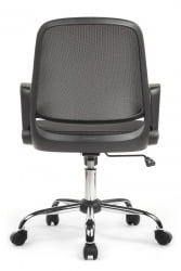 Кресло В-158 Черный Пластик/Черный / W-158