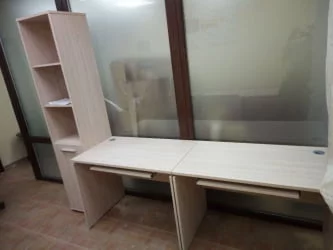 Стол прямой Deka ЛДСП каркас 75.06.10 Туя/Белый