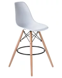 Стул барный DOBRIN DSW BAR Белый W-02
