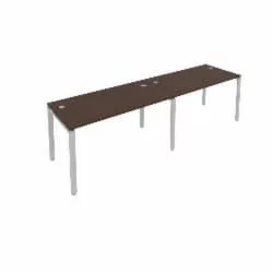 Рабочая станция на 2 раб.места Metal System Б.СМ-2.3 Венге/Серый