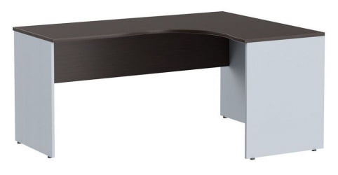 Стол письменный правый СА-4 Пр венге магия/металлик