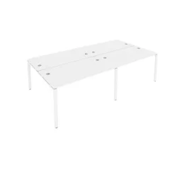 Рабочая станция на 4 раб.места Metal System Б.СМ-4.3 Белый