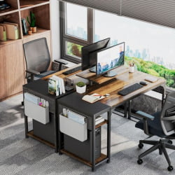 Компьютерный стол EUREKA ZX-SS140B-RWB с шириной 140 см Reclaimed Wood