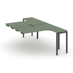 Рабочая станция-приставка к опорным тумбам CONCEPT CN.DSAPR-001 Кобо Антрацит