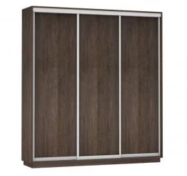 Шкаф-купе трехдверный Экспресс Трио Элемент 2100х2400h Дуб венге