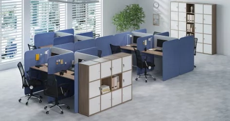 Перегородка боковая глухая правая Колл-центр КC.Б(Р) Ромео-03 / KC.B(R) Romeo-03