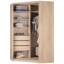 Шкаф-купе YA-230х1400-718-2(ЯАТ-ЯАС-D3D3)