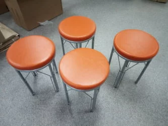 Табурет CТ 02 металлик,винилкожа №5