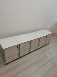 Тумба офисная IMAGO ТМ-3.А Клен Металлик