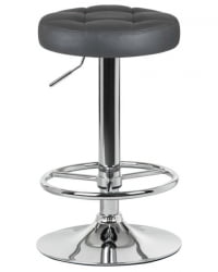 Табурет барный DOBRIN BRUNO (серый) 2 шт