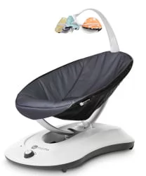 Детское кресло 4Moms РокаРу (RockaRoo) Графитовый меш