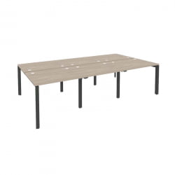 Рабочая станция на П-образном м/к ONIX O.MP-D.RS-6.1.8 Дуб Аттик/Антрацит