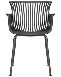 Стул обеденный DOBRIN ROSS (темно-серый (GR-04) без подушки) 4 шт