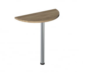 Приставка для переговоров полукруг Р.К-6 Серая