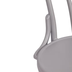 Кухонный стул THONET (mod. PL62) пластик, 42 x 52 x 89 см, Grey (Cерый) 09