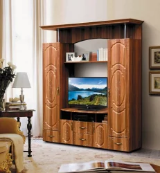 Набор мебели для гостиной Грация 8.3 МДФ матовый Венге/Венге шелк