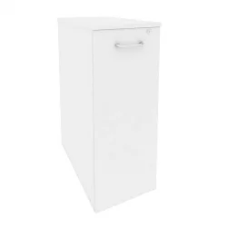 Тумба высокая выдвижная приставная / опорная ONIX O.VTPO-8 Белый Бриллиант