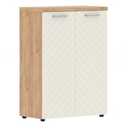 Шкаф с глухими средними дверьми и топом Torr LUX TLMC 85.1 Дуб Бофорд Латте