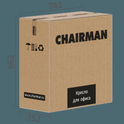 Кресло руководителя CHAIRMAN 535 BLACK Черный