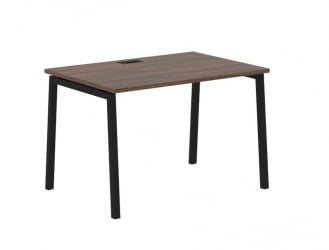 Стол письменный ЕДИС ЕЛСТ 1180 Дуб Денвер темный Черный / EDIS ELST