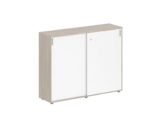 Двустворчатый шкаф Sigma SG.711.OD.WH Дуб темный Белый