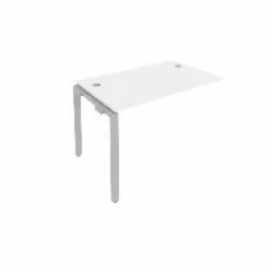 Проходной наборный элемент рабочей станции Метал Сйстем Б.ПРС-СП-1.2 Белый/Серый / Metal System