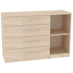 Комод Калисто(К45)923х1352х468ручкарейлинг160мм(ДСС-Белый) / Калисто(K45)923х1352х468ручкарейлинг160мм(ДСС-Белый)