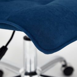 Кресло ZERO флок , синий, 32