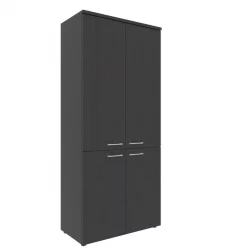 Шкаф для документов с глухими средними и малыми дверьми XHC 85.3 Легно Темный