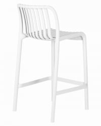 Стул полубарный DOBRIN CHLOE (белый) 4 шт