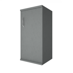 Шкаф низкий узкий правый Riva А.СУ-3.1 Пр Серый
