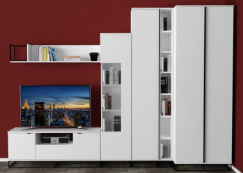 Полка City средняя белый