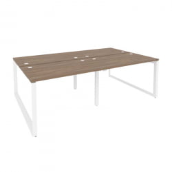 Рабочая станция на О-образном м/к ONIX O.MO-D.RS-4.2.7 Дуб Аризона/Белый