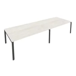 Переговорный стол (2 столешницы) Metal System Б.ПРГ-2.5 Наварра/Антрацит