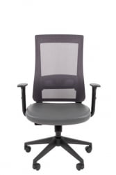 Офисное кресло CHAIRMAN 500 LT БП экокожа Серый