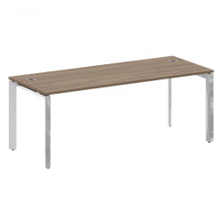Стол рабочий руководителя на П-образном м/к ONIX DIRECT LUX M-O.MP-SRR-6.8 Дуб Аризона
