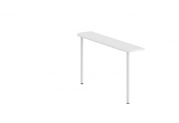 Приставка для стола на двух опорах Sigma SG.442.WH Белая