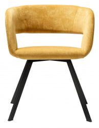 Кресло Hugs желтый/Арки